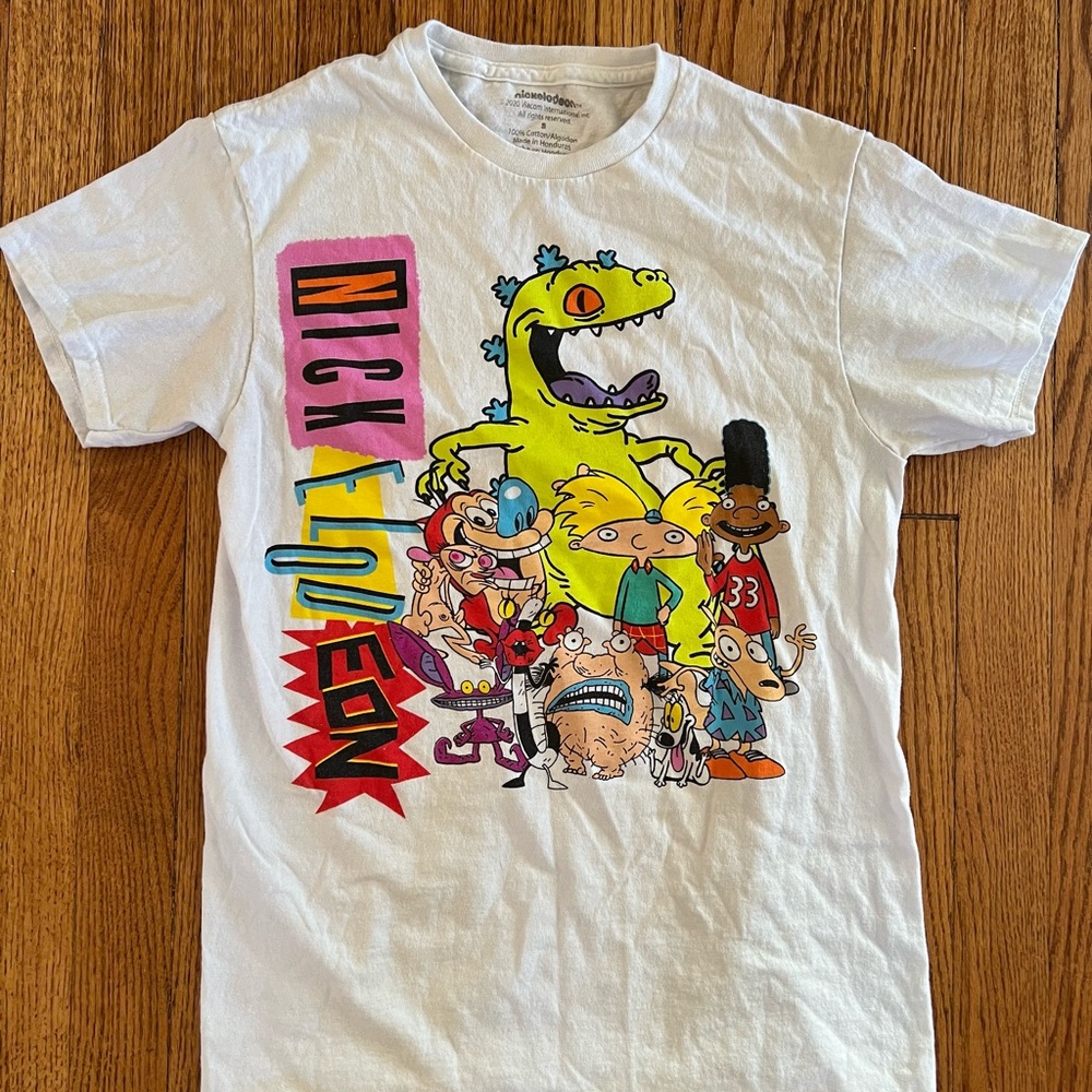 Nickelodeon white T-Shirt size small